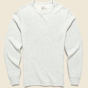[Brand new] Faherty Long-Sleeve Cloud Waffle Crew